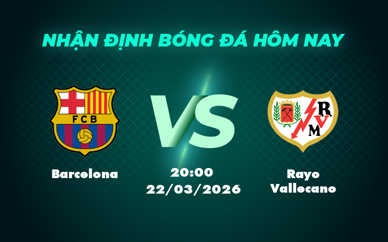 barcelona rayo vallecano 22 03 la liga