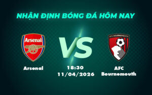 arsenal afc bournemouth 11 04 ngoai hang anh