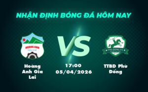hoang anh gia lai ttbd phu dong 05 04 v league