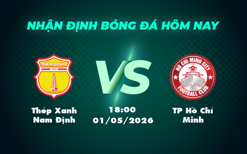 thep xanh nam dinh tp ho chi minh 01 05 v league
